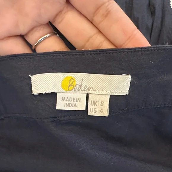 Boden NWOT SquareNeck Embroidered Puff Sleeve Ruffle Rara Dress (Size 4) - Picture 6 of 6